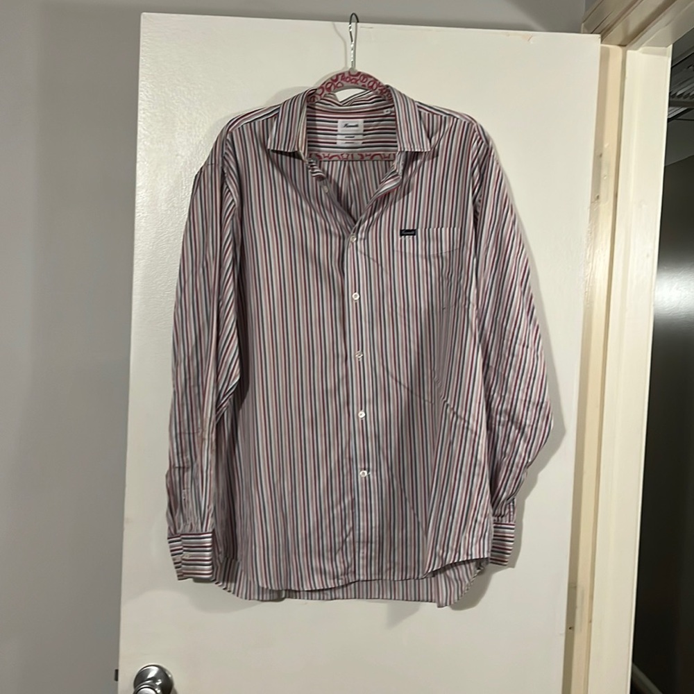 Façonnable striped classique deauville mens shirt.